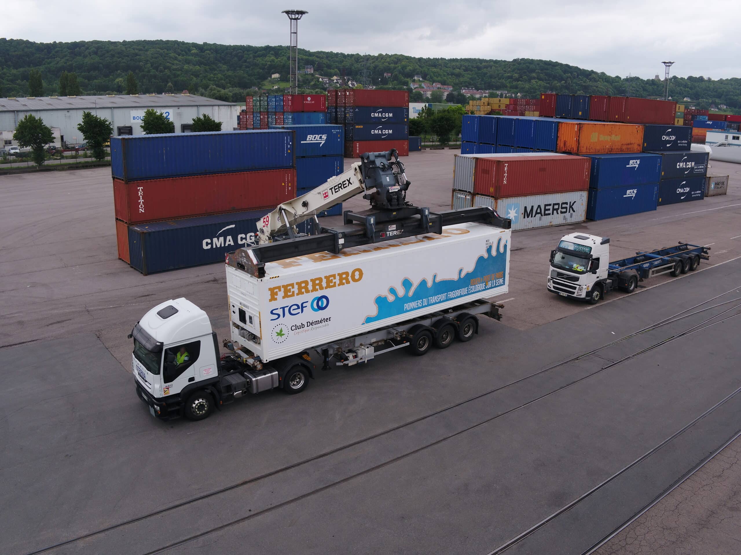 camion report modal ferrero et stef