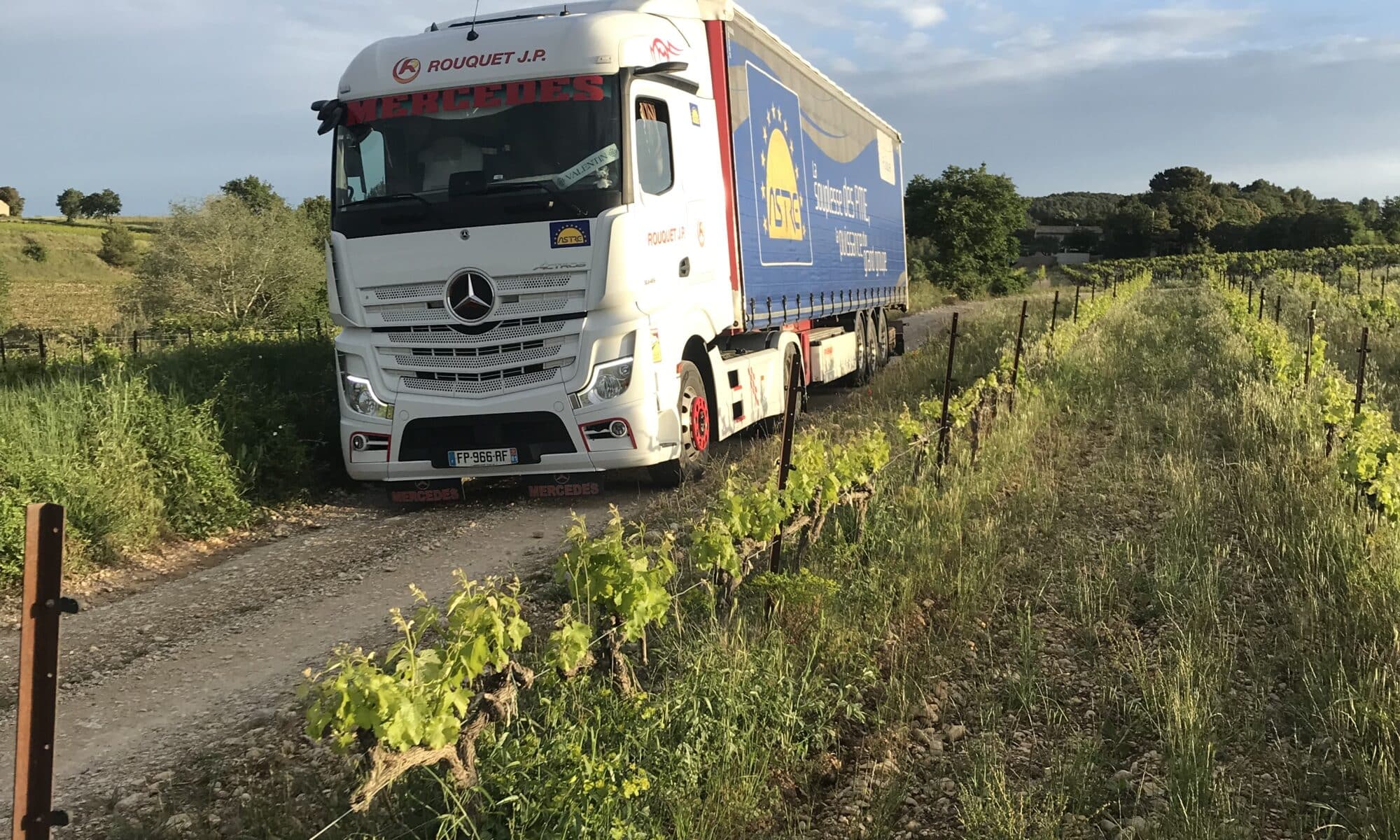 Camion Transports JP Rouquet
