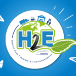Logo Engagement H2E » pour « Hautier pour l’Humain & l’Environnement »