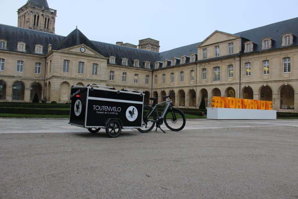 photo évènement EVE Normandie 2023 - vélo cargo