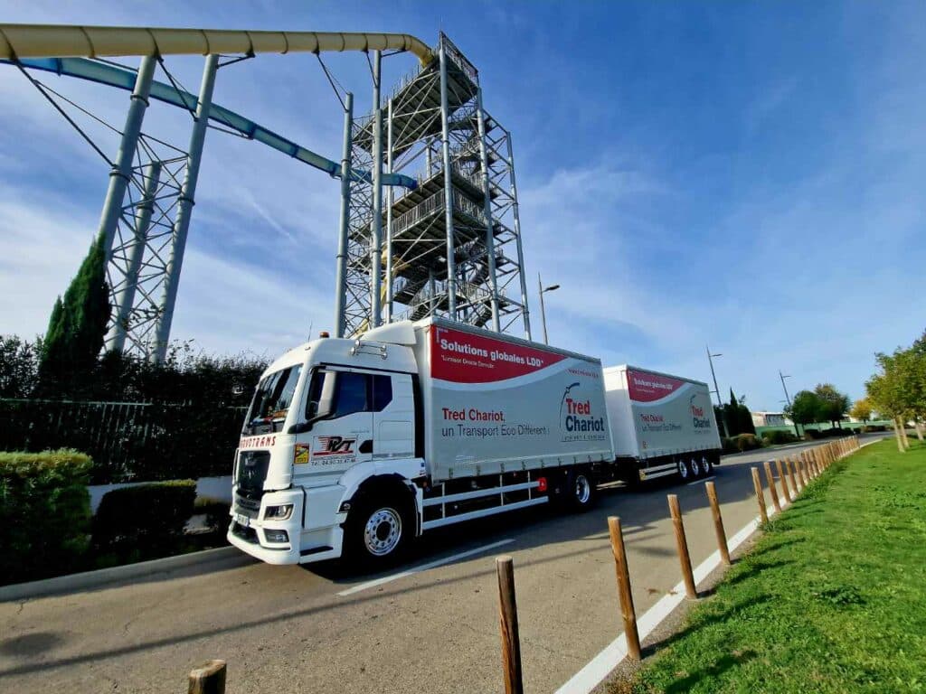 camion roulant au B100