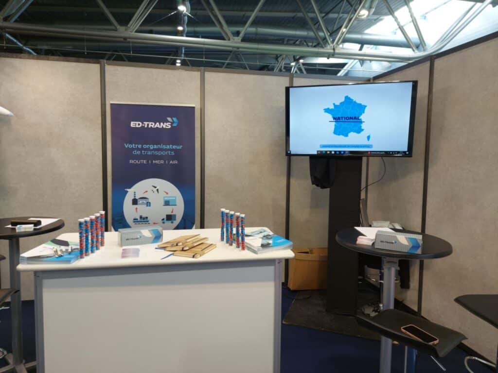 stand ed-trans sur salon professionnel
