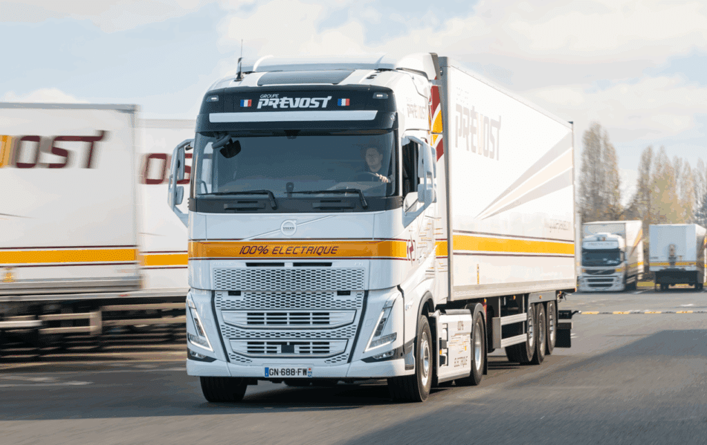 camion Transports Prévost