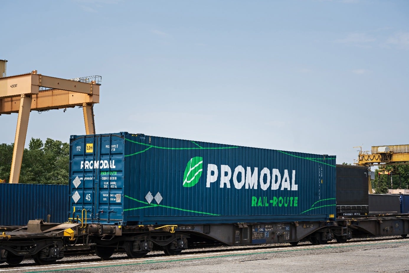 camion promodal spécialiste rail-route