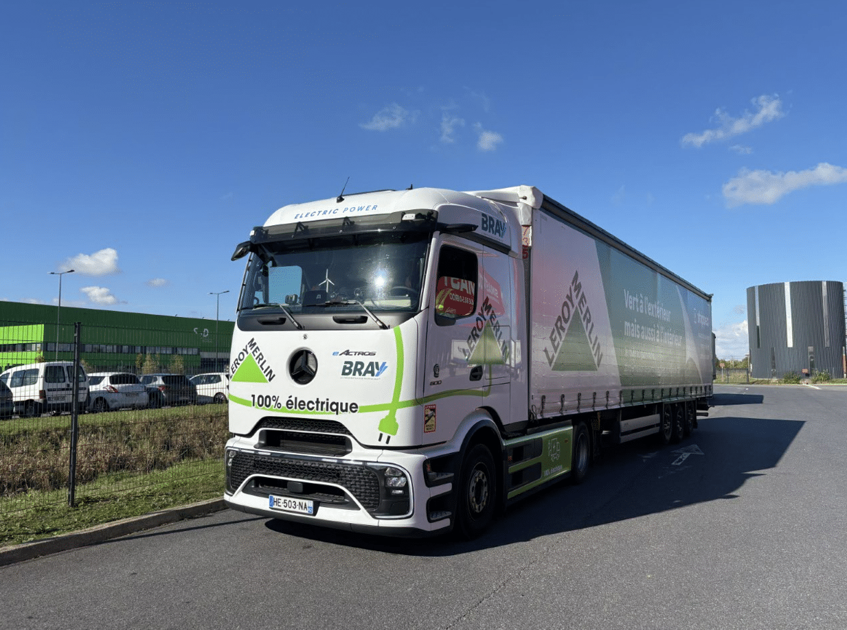 camion électrique Leroy Merlin
