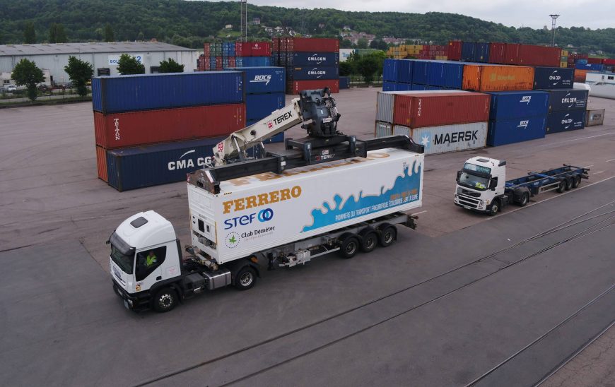 camion report modal ferrero et stef